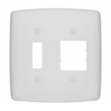Placa para Tecla Vertical + tres Teclas 4x4 - Mônaco